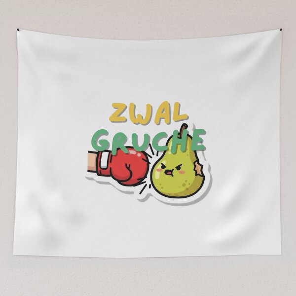 Item preview, Punch The Pear (ZWAL GRUCHE) designed and sold by QnaKasArt.