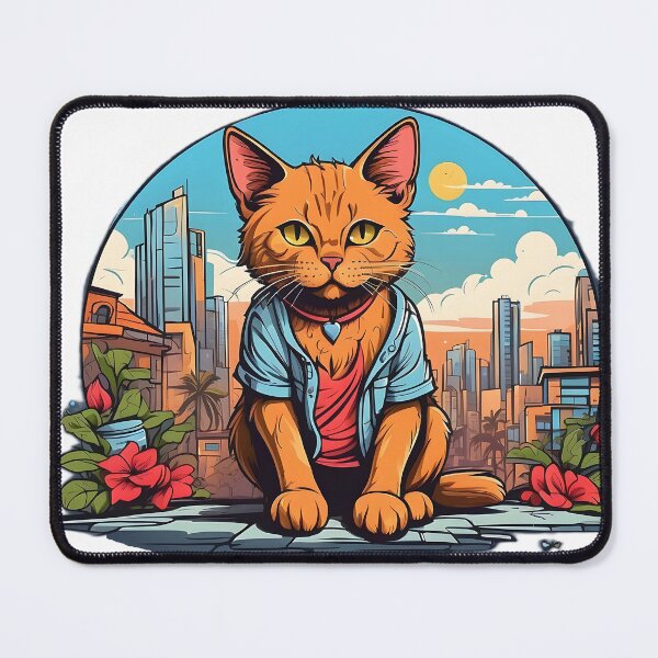 Item preview, cat in a Brazilian favela designed and sold by Karaz's Animal Kingdom.