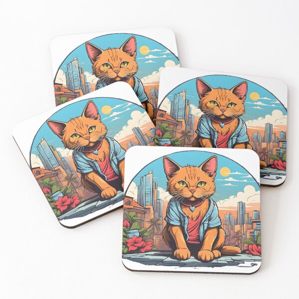 Item preview, cat in a Brazilian favela designed and sold by Karaz's Animal Kingdom.