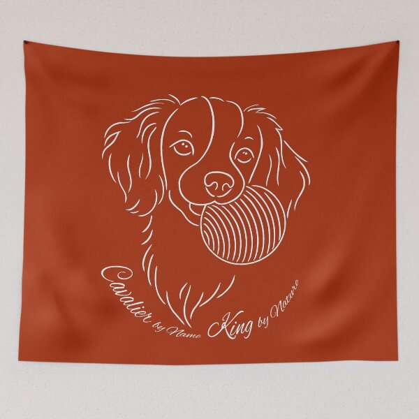 Item preview, Cavalier by Name, King by Nature designed and sold by HeartDrawnPets.