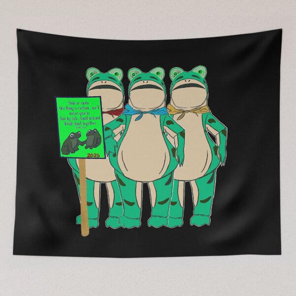 Item preview,    Portland Frog  –  We’ll Stand Together 2025  -  Solidarity  designed and sold by aadventures.