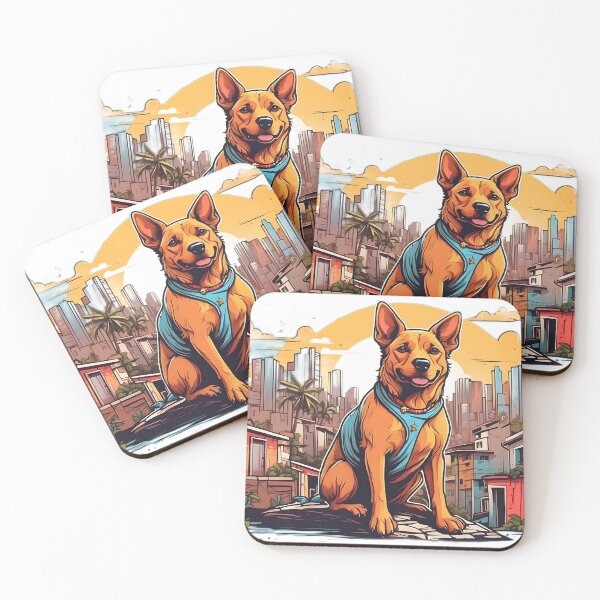 Item preview, dog in a Brazilian favela designed and sold by Karaz's Animal Kingdom.