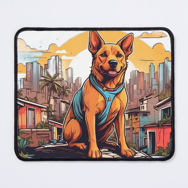 Item preview, dog in a Brazilian favela designed and sold by Karaz's Animal Kingdom.
