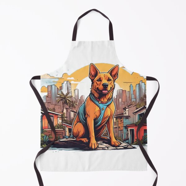 Item preview, dog in a Brazilian favela designed and sold by Karaz's Animal Kingdom.