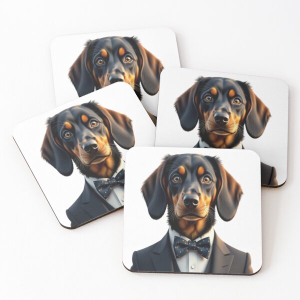 Item preview, Gentledog – Elegance in a Suit designed and sold by ColorflowStudios.