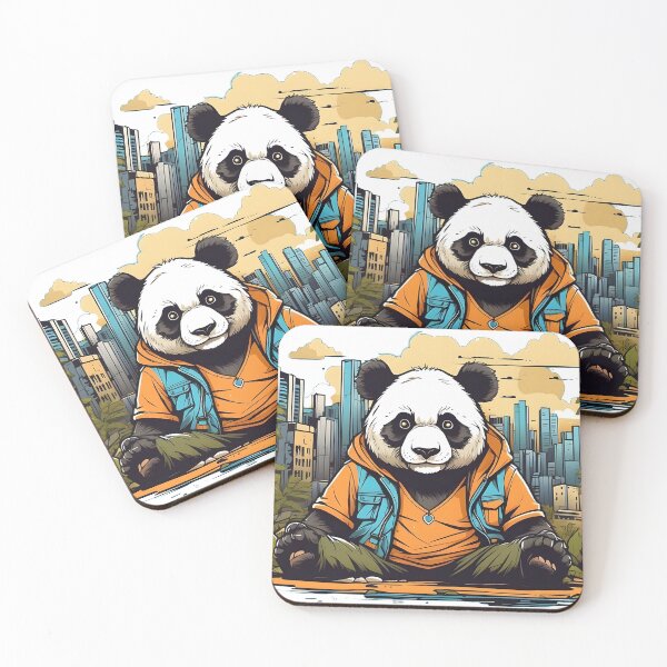 Item preview, panda in a Brazilian favela designed and sold by Karaz's Animal Kingdom.