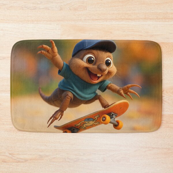 Item preview, Skater Mole Cricket designed and sold by Sillytoe.