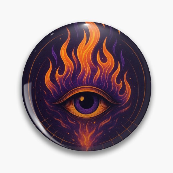Item preview, Fire of Perception – The Burning Third Eye designed and sold by Sea Godness .