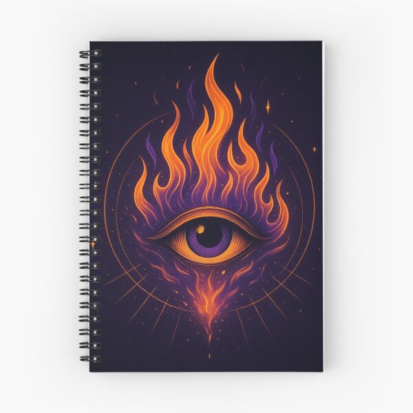 Item preview, Fire of Perception – The Burning Third Eye designed and sold by Sea Godness .