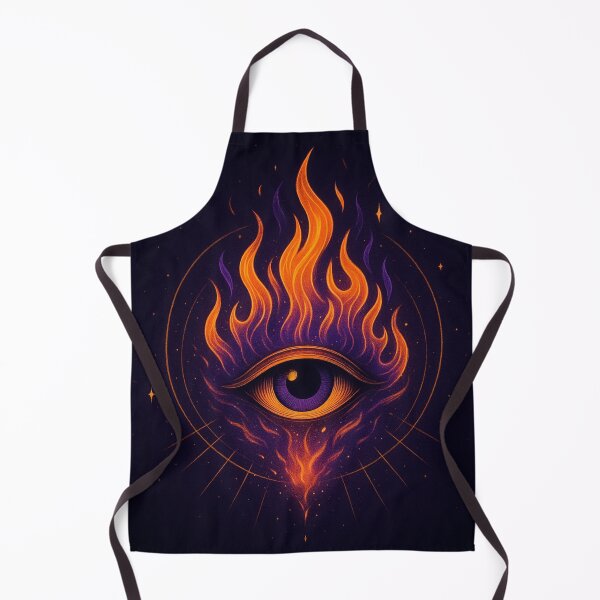 Item preview, Fire of Perception – The Burning Third Eye designed and sold by Sea Godness .