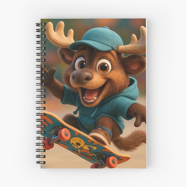 Item preview, Skater Moose designed and sold by Sillytoe.