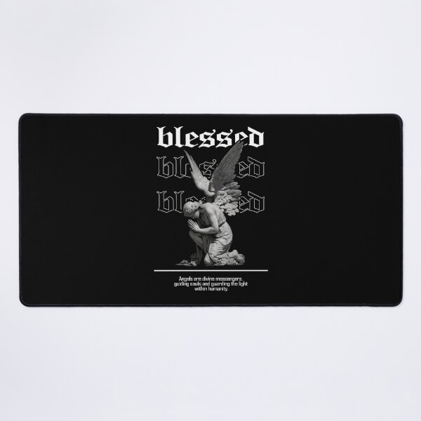 Item preview, Blessed Angel – Divine Messenger Gothic Art designed and sold by Enea Kelo.