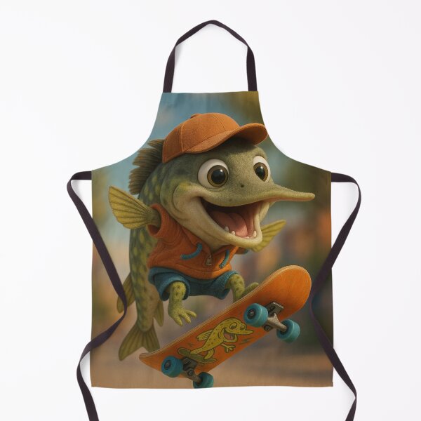Item preview, Skater Muskellunge Fish designed and sold by Sillytoe.