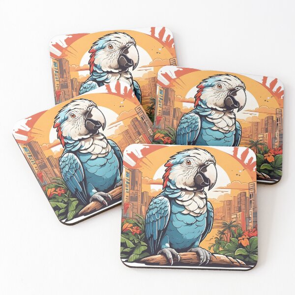 Item preview, parrot in a Brazilian favela designed and sold by Karaz's Animal Kingdom.