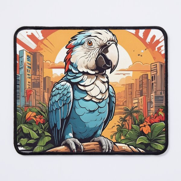 Item preview, parrot in a Brazilian favela designed and sold by Karaz's Animal Kingdom.