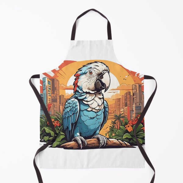 Item preview, parrot in a Brazilian favela designed and sold by Karaz's Animal Kingdom.