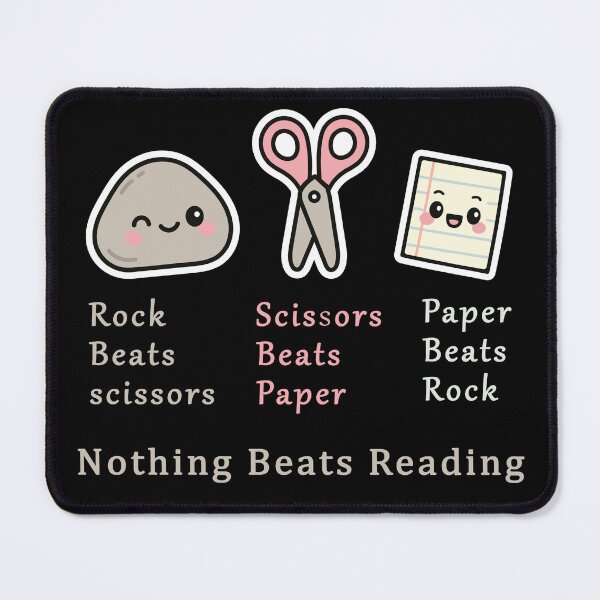 Item preview, Nothing Beats Reading Funny Book Lover Quote Design,Nothing Beats Reading Cute shirt designed and sold by PrintMod.