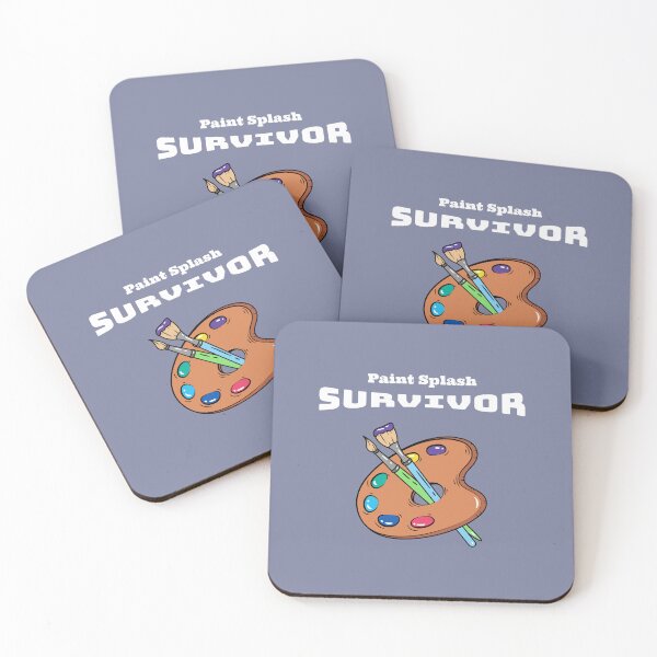 Item preview, Paint Splash Survivor - artistic painting designed and sold by TaurusC95.