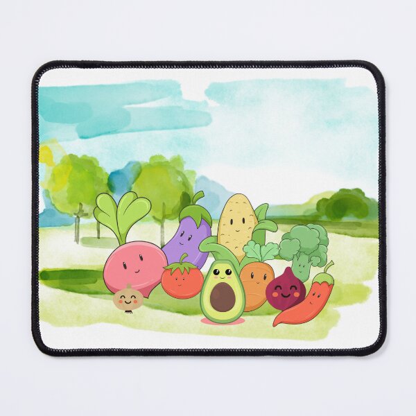 Item preview, Happy Veggies designed and sold by RedCrane'sBubble.