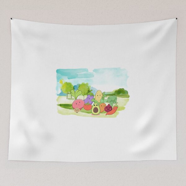 Item preview, Happy Veggies designed and sold by RedCrane'sBubble.