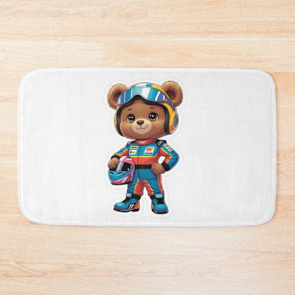 Item preview, racing crew teddy designed and sold by Arty Art.