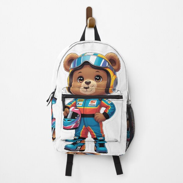 Item preview, racing crew teddy designed and sold by Arty Art.