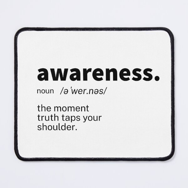 Item preview, Awareness Definition Inspirational designed and sold by IronWords.