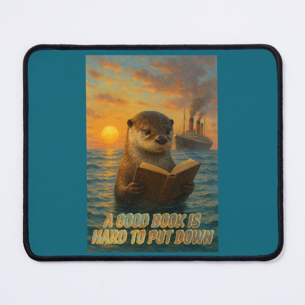 Item preview, A Good Book Is Hard to Put Down designed and sold by Tridentulus.