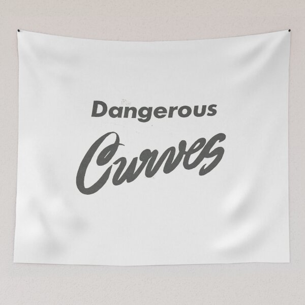 Item preview, Vintage Dangerous Curves designed and sold by QuayTradingCo.