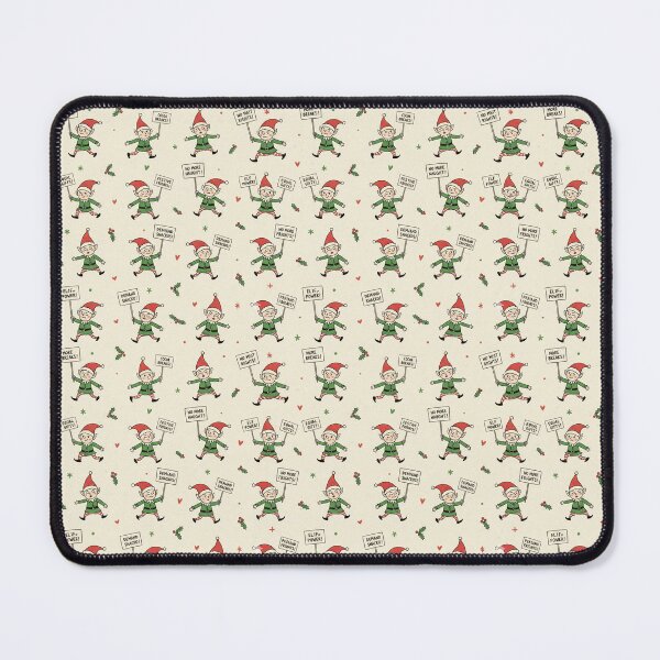 Item preview, Christmas Elves on Strike designed and sold by Nin Tai.