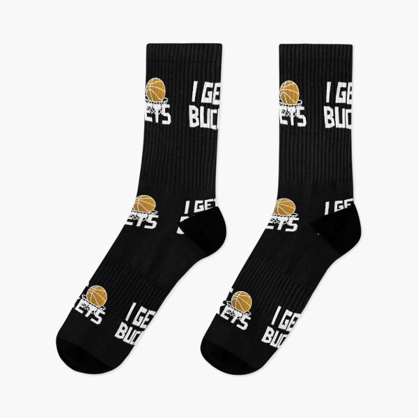 Item preview, I Get Buckets, I Make Buckets, Basketball Player designed and sold by Monique Prince.