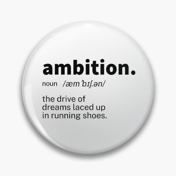 Item preview, Ambition Definition Inspirational designed and sold by IronWords.