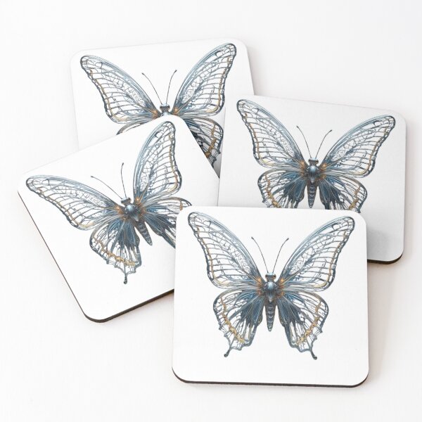 Item preview, Cyber Butterfly – The fusion of nature and technology designed and sold by ColorflowStudios.