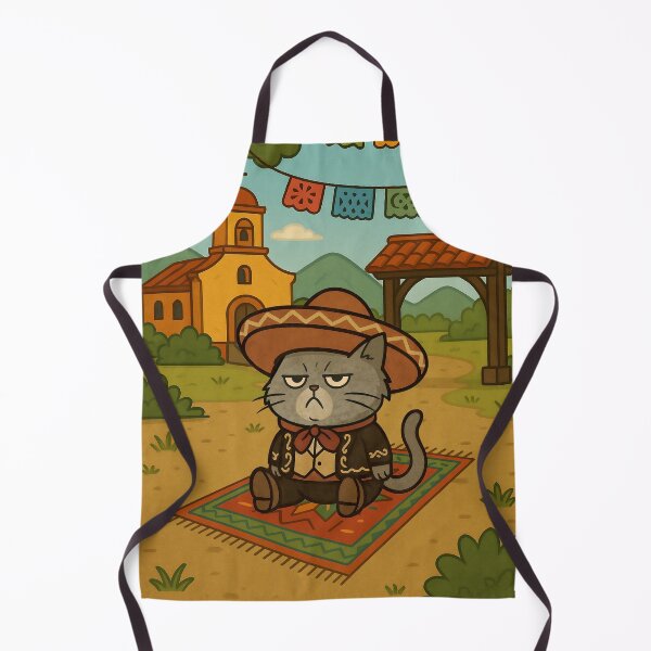 Item preview, The Silent Mariachi designed and sold by Nope Cats.