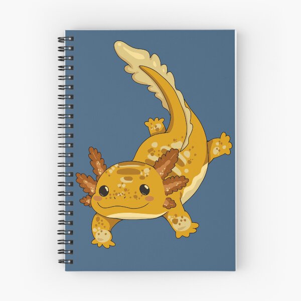 Item preview, Happy Yellow Axolotl designed and sold by LittleBitOSun.