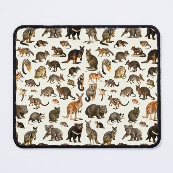 Item preview, Marsupial Animal Lover Retro Style Illustration Chart designed and sold by kakarikihill.