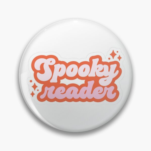 Item preview, Spooky Reader Sticker designed and sold by tootsipop.