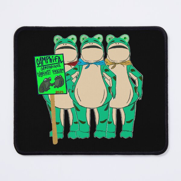 Item preview, The Portland Frog – AMPHIFA Amphibians Against Fascism 2025 - Solidarity designed and sold by aadventures.