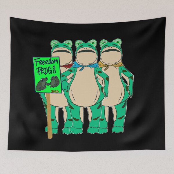 Item preview, The Portland Frog – Freedom Frogs 2025  -  Solidarity  designed and sold by aadventures.