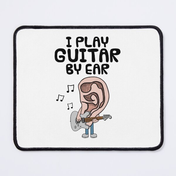 Item preview, I Play Guitar By Ear, Electric Guitarist Musician Funny designed and sold by doodlerob.
