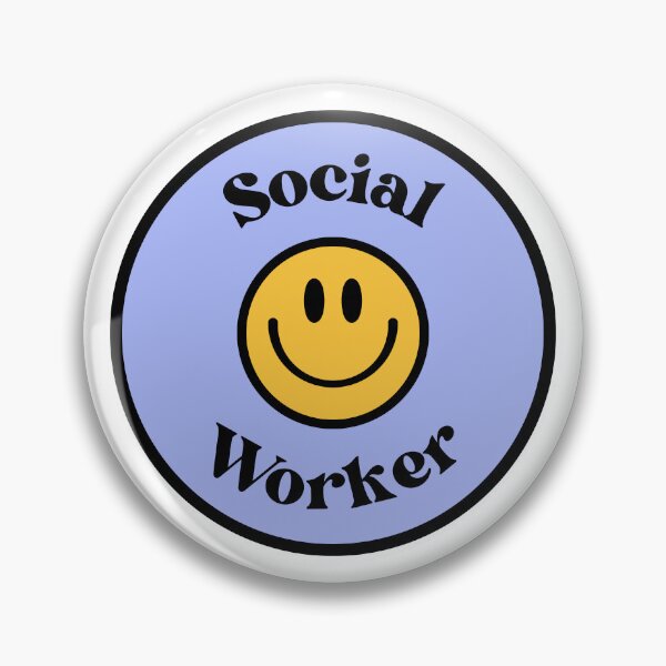 Item preview, Social Worker Light Blue designed and sold by freelysimple.