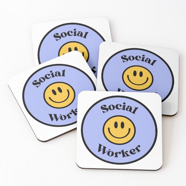 Item preview, Social Worker Light Blue designed and sold by freelysimple.