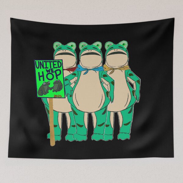 Item preview,   The Portland Frog  –  United We Hop 2025  -  Resist designed and sold by aadventures.