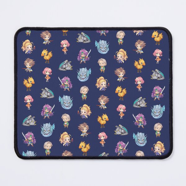 Item preview, Final Fantasy V - Bartz, Lenna, Faris, Galuf, Krile, Boko, Wind Drake, and Syldra designed and sold by nyanjutsu.