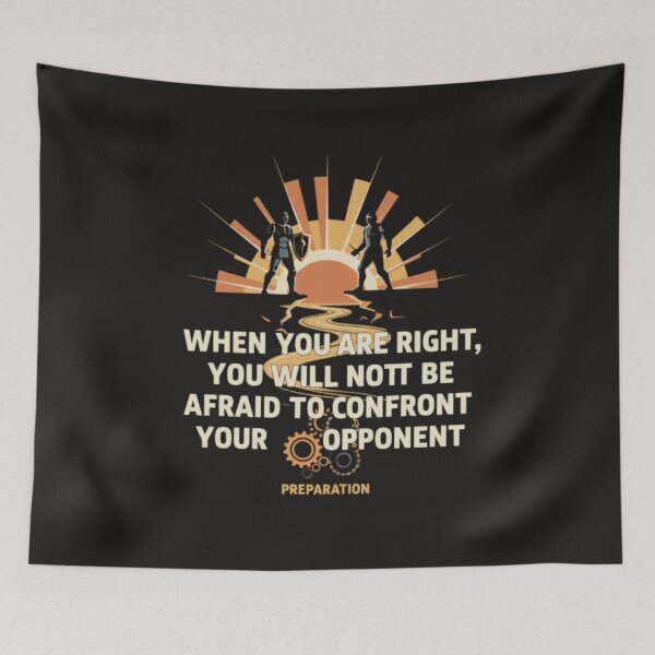 Item preview, Righteous Confrontation designed and sold by artistic touch.