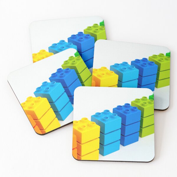 Item preview, Vibrant Gradient Building Blocks: Creative Toy Stacks designed and sold by Clavivs.
