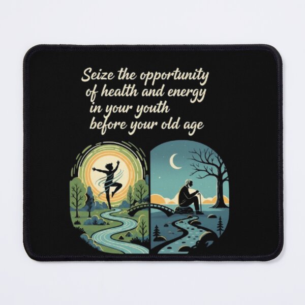 Item preview, Youth's Energy is a Bridge to a Gracious Old Age. Cross It Wisely. designed and sold by artistic touch.