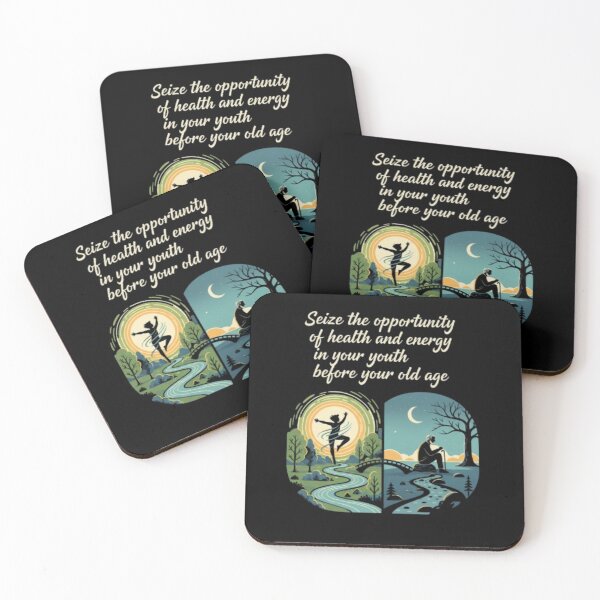 Item preview, Youth's Energy is a Bridge to a Gracious Old Age. Cross It Wisely.  designed and sold by artistic touch.