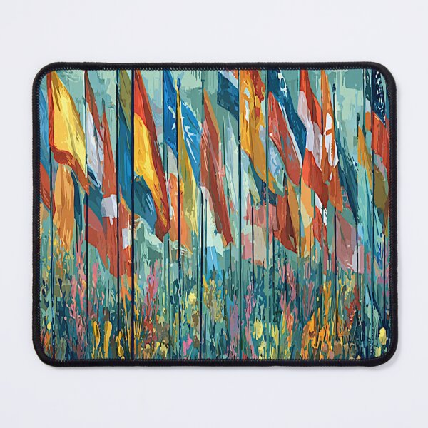 Item preview, Colorful World Flags Poster designed and sold by Infopreneur1231.