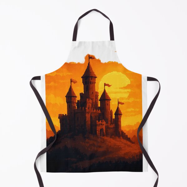 Item preview, Pixel Sunrise Castle – 16-Bit Fantasy Kingdom designed and sold by bashhonkdesign.